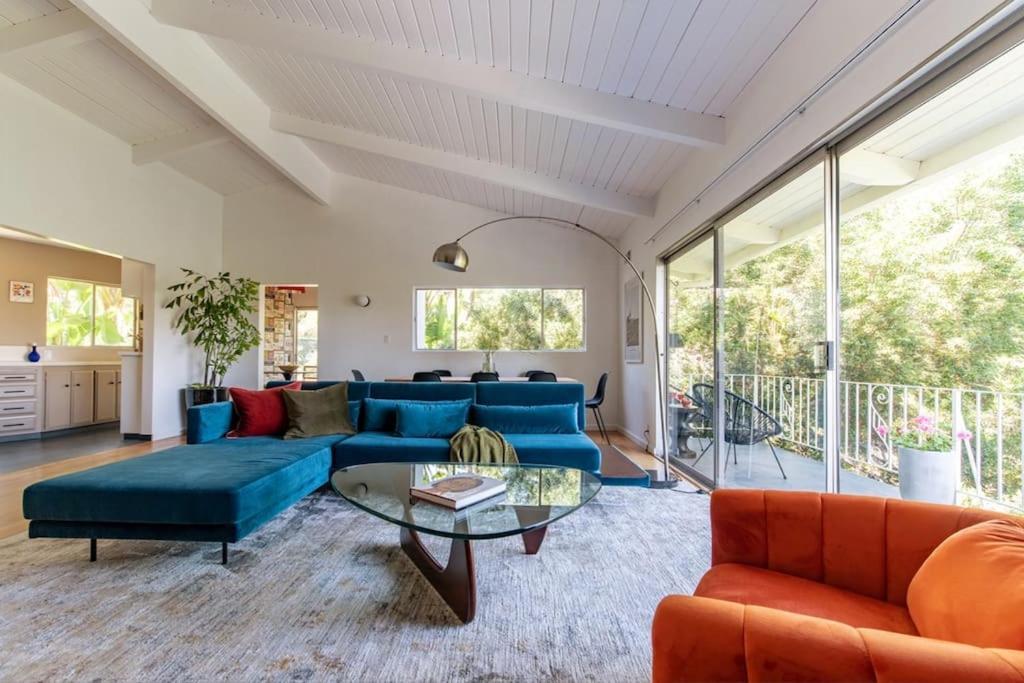 Stunning Hollywood Midcentury Modern-Views-Best Location! Villa Los Ángeles Exterior foto